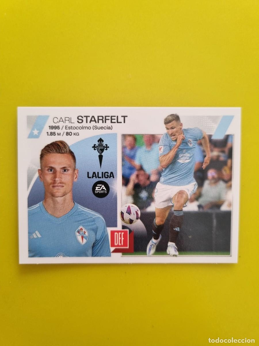 Cromos de f&uacute;tbol: CROMO FTUBOL LIGA ESTE STARFELT CELTA DE VIGO N&ordm;42 ULTIMOS FICHAJES 23 24 2023 2024 AR826
