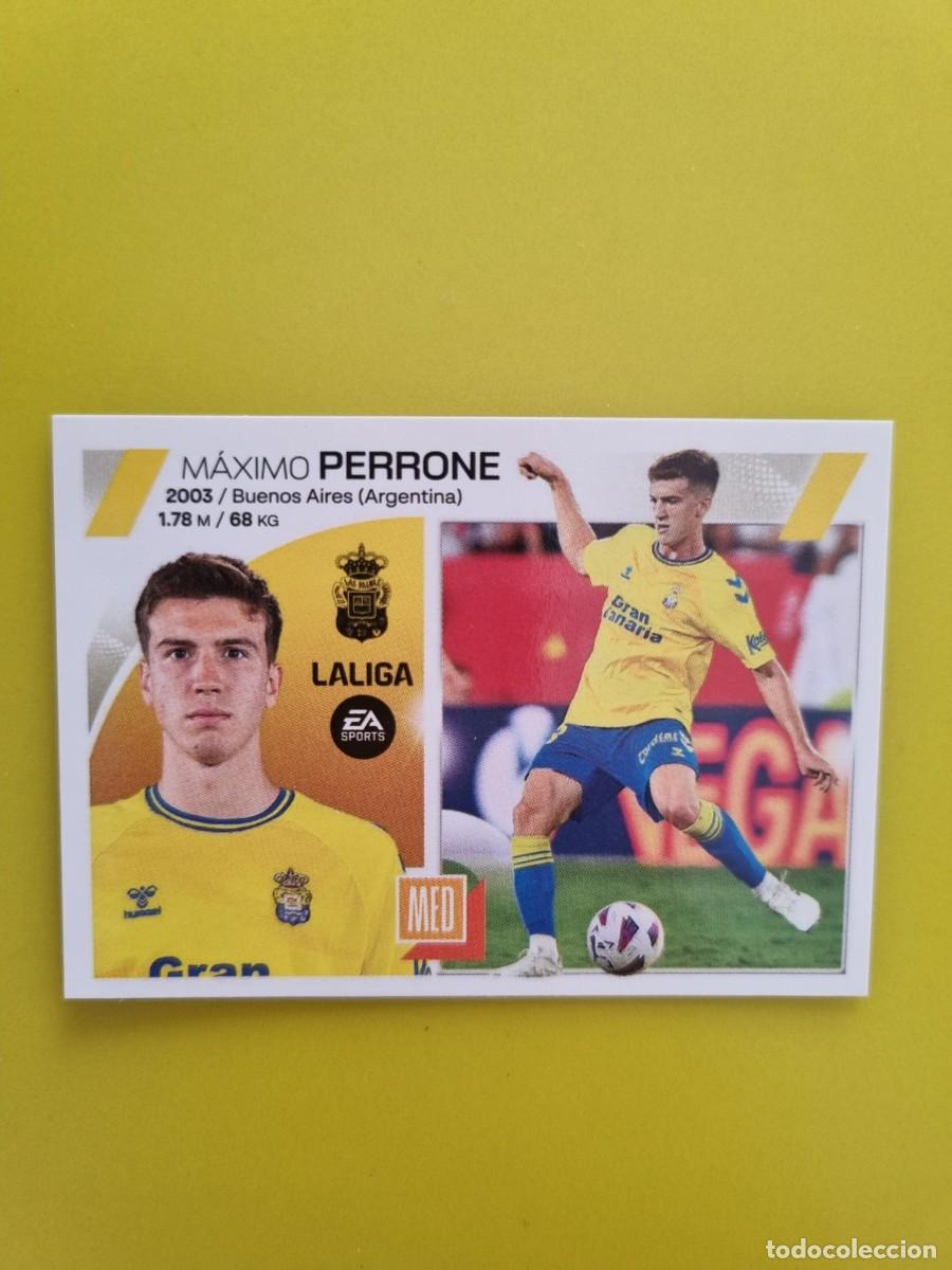 Cromos de f&uacute;tbol: CROMO FTUBOL LIGA ESTE PERRONE UD LAS PALMAS N&ordm;51 ULTIMOS FICHAJES 23 24 2023 2024 AR826