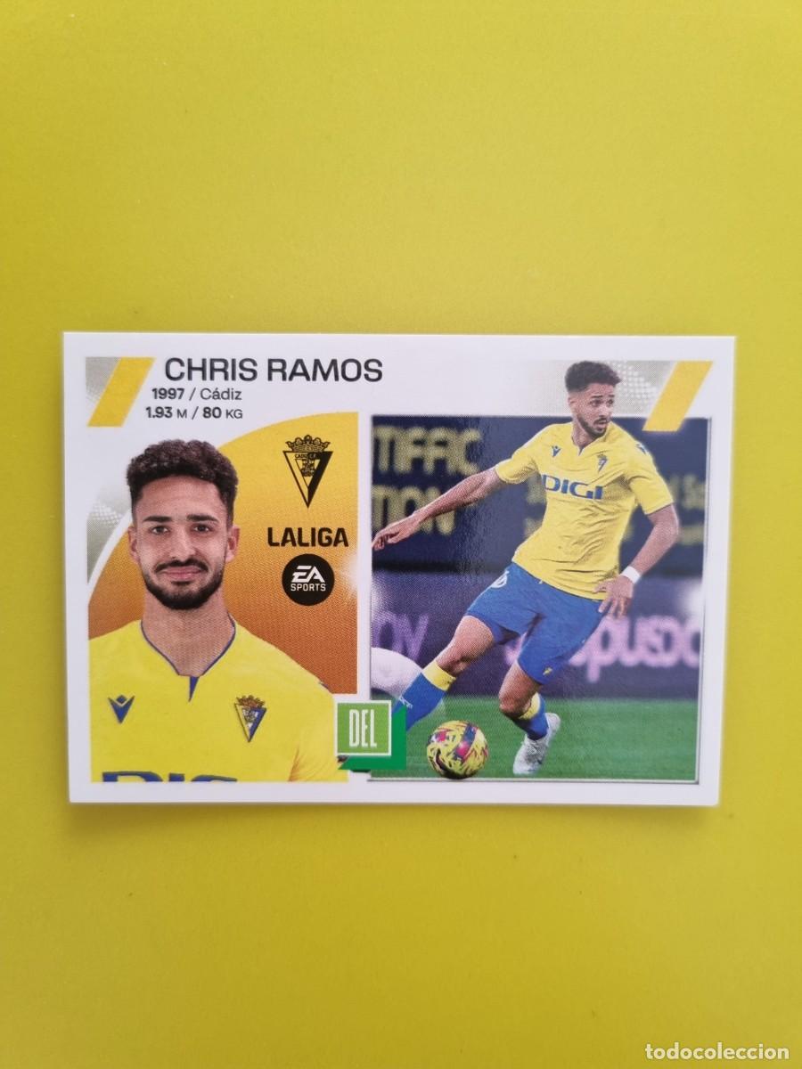 Figurine di Calcio: CROMO FTUBOL LIGA ESTE CHRIS RAMOS C&Aacute;DIZ N&ordm;19 BIS COLOCA 23 24 2023 2024 AR826