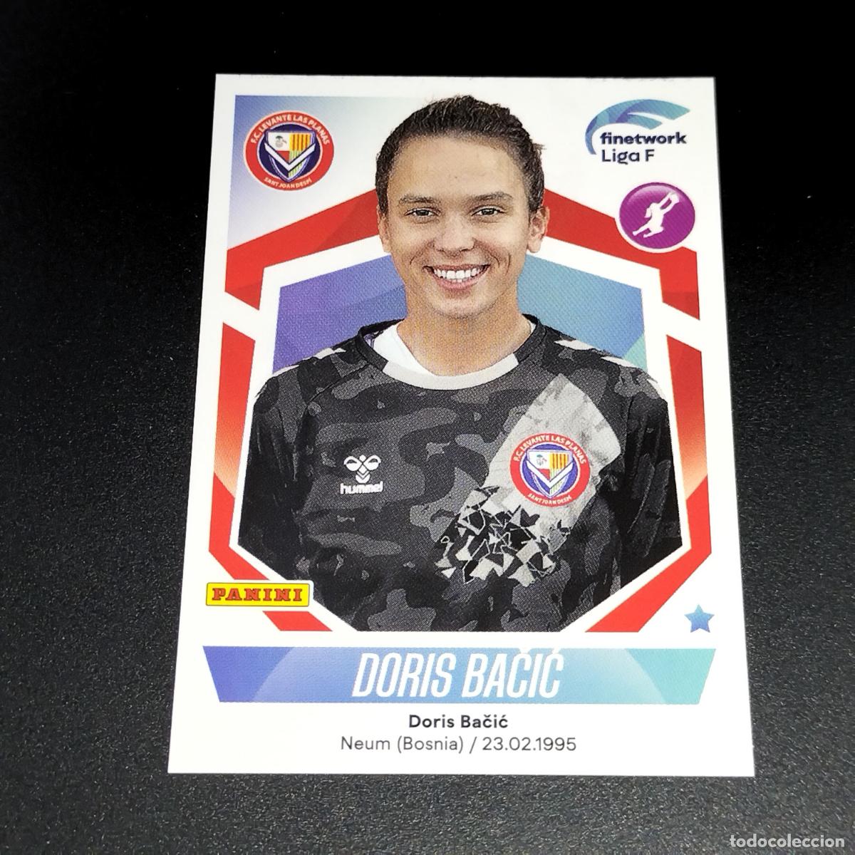 Fu&szlig;ball-Sticker: N&ordm; 170 DORIS BACIC LEVANTE LAS PLANAS CROMOS FINETWORK LIGA F FEMENINA PANINI 2022 2023 22 23