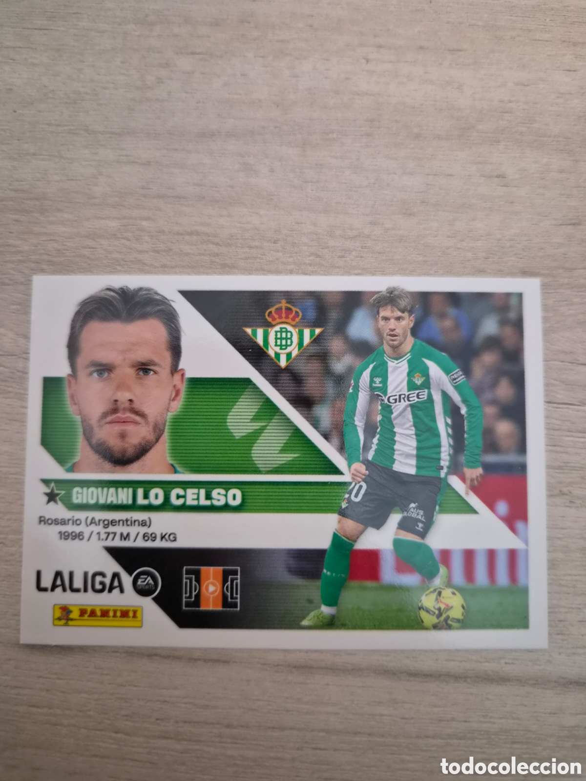 Figurine di Calcio: N&deg;14 Betis Lo Celso Liga Este 26/27