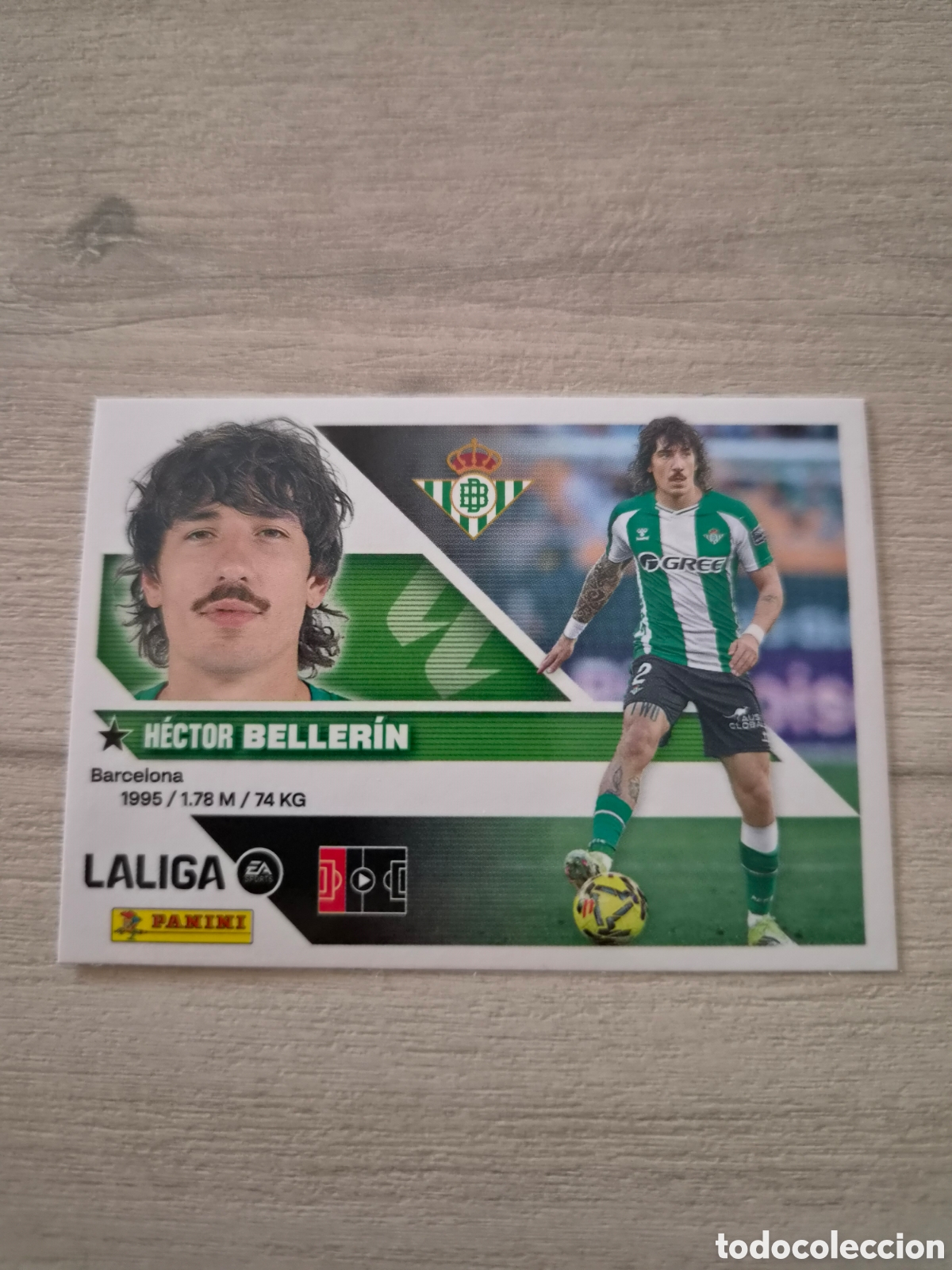 Cromos de Futebol: N&deg;5B Betis Bellerin Liga Este 26/27