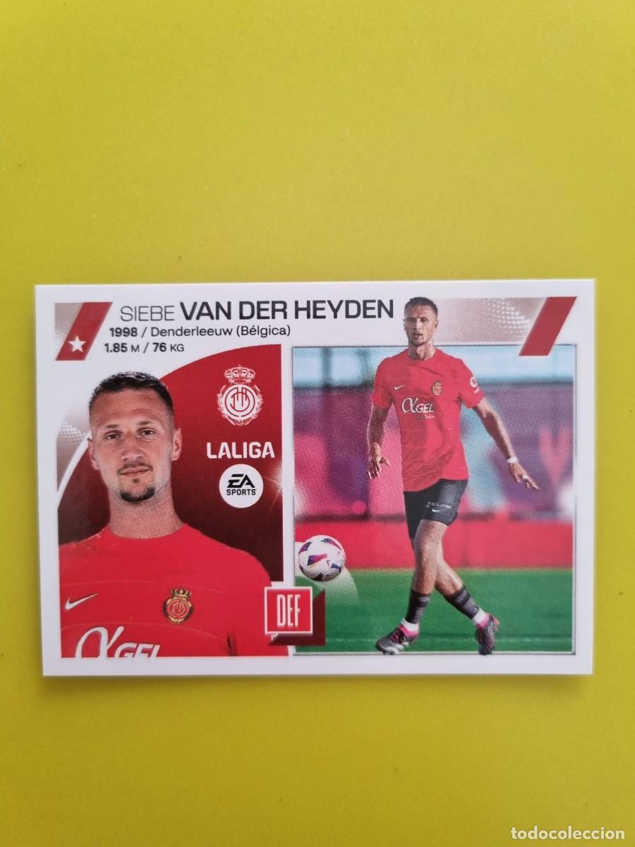 Cromos de Futebol: CROMO FTUBOL LIGA ESTE VAN DER HEYDEN RCD MALLORCA N&ordm;31 UTIMOS FICHAJES 23 24 2023 2024 AR826