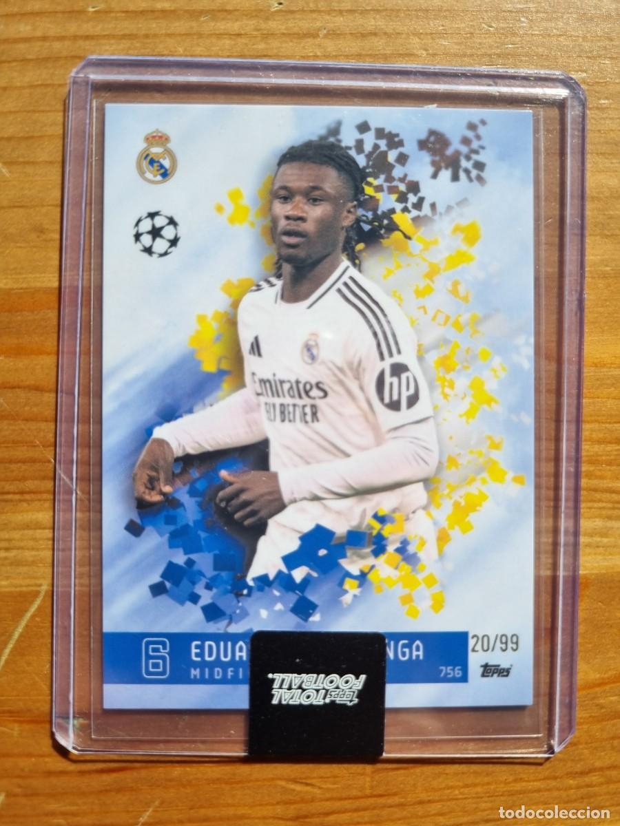 Cromos de f&uacute;tbol: CAMAVINGA /99 (Numerada) REAL MADRID CF. Topps Total Football 2024 2025 24 25