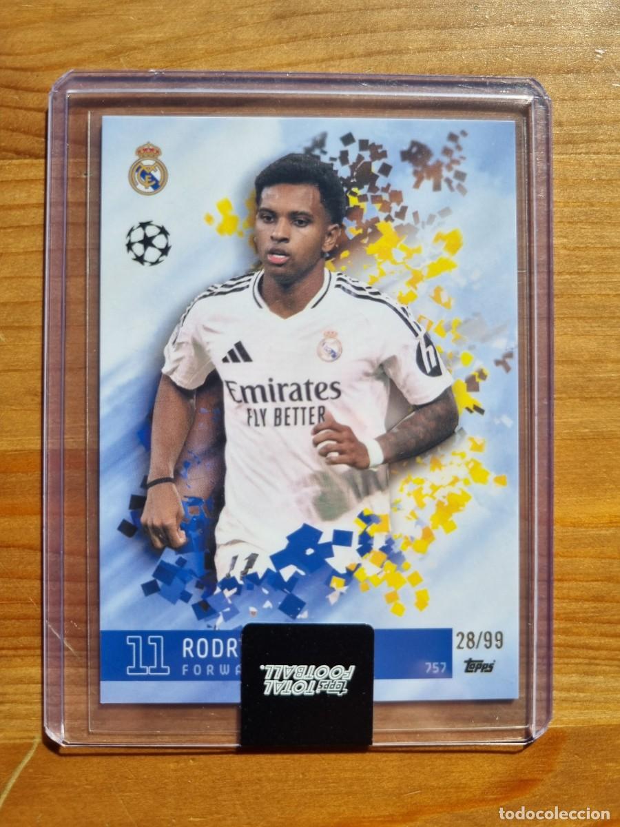 Cromos de f&uacute;tbol: RODRYGO /99 (Numerada) REAL MADRID CF. Topps Total Football 2024 2025 24 25