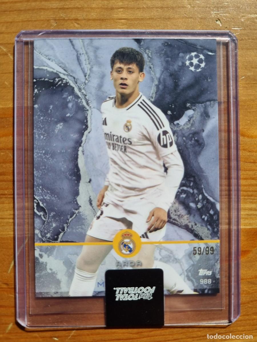 Cromos de f&uacute;tbol: G&Uuml;LER (Numerada) REAL MADRID CF. Topps Total Football 2024 2025 24 25
