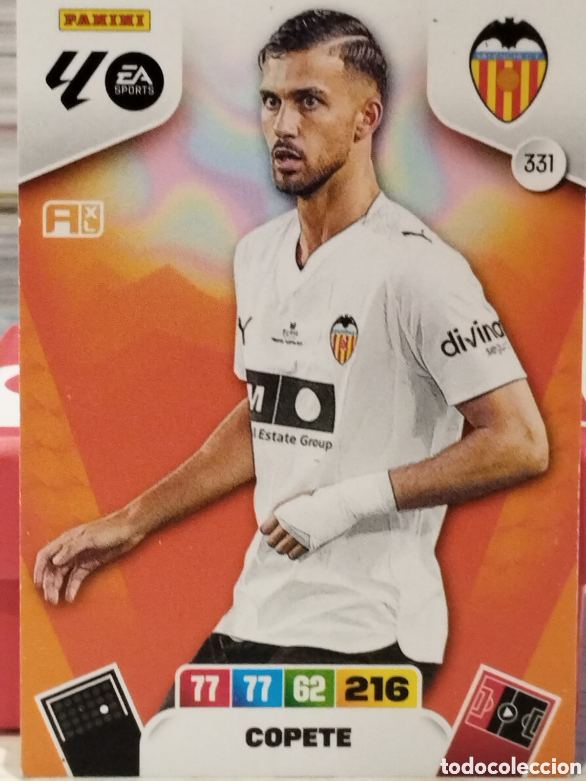 Cromos de Futebol: 331 COPETE VALENCIA ADRENALYN 2025 2026 PANINI 25 26