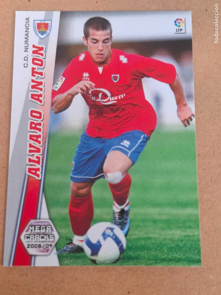 Cartes &agrave; collectionner de Football: MEGACRACKS 2008 2009 08 09 - PANINI - 212 BIS &Aacute;LVARO ANT&Oacute;N - M&Aacute;LAGA CF