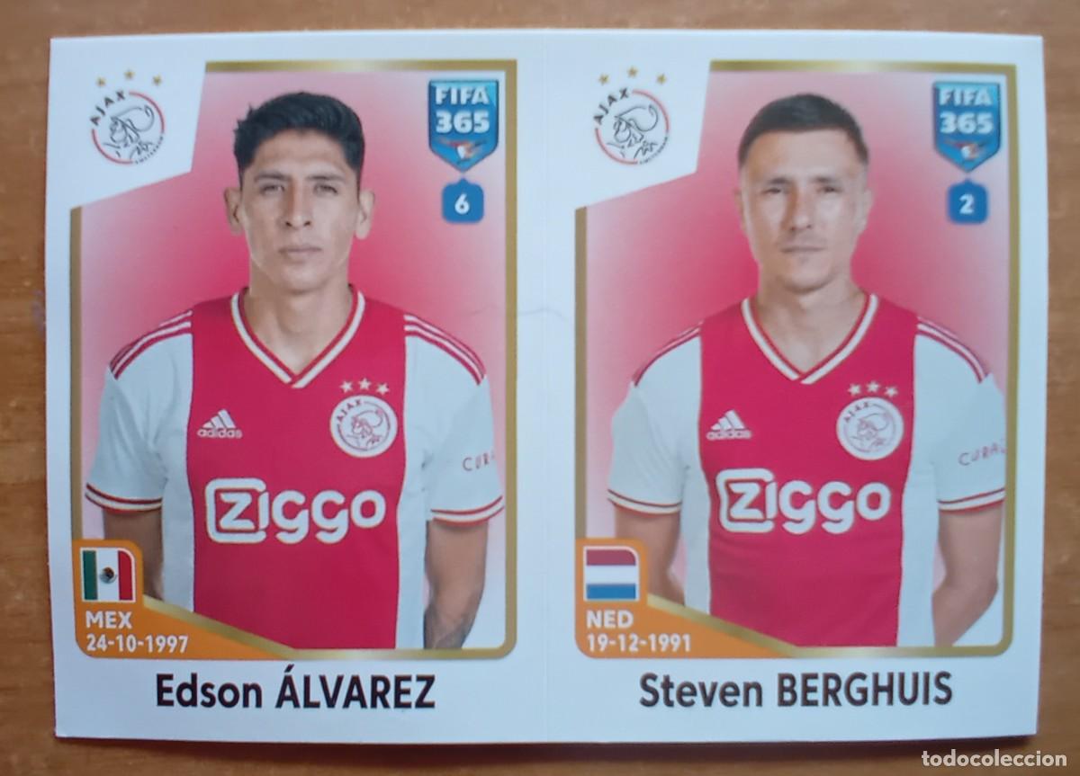 Cromos de f&uacute;tbol: Figurina Panini 2022-23 Cromo Fifa 365 2023 &Aacute;lvarez Berghuis Ajax n 381