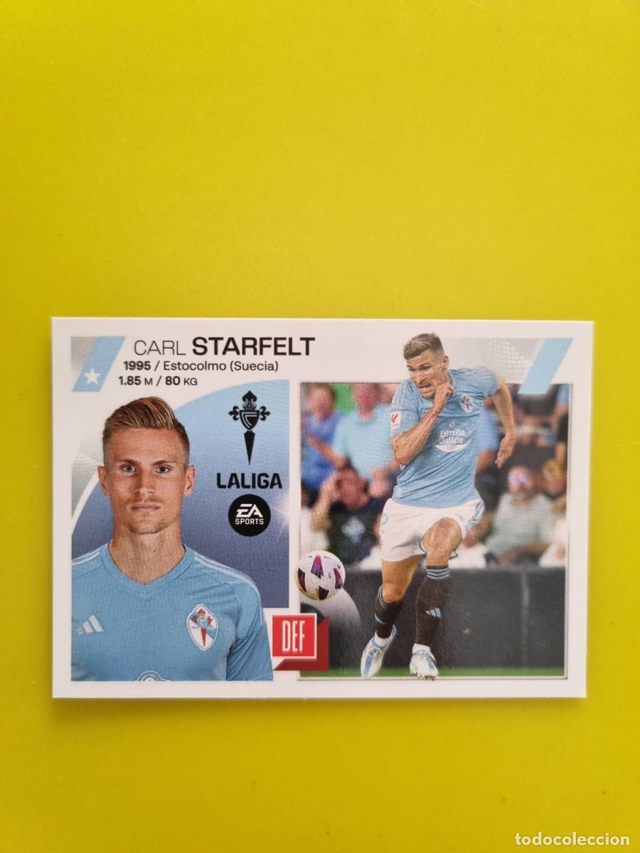 Cromos de f&uacute;tbol: CROMO FTUBOL LIGA ESTE STARFELT CELTA DE VIGO N&ordm;42 ULTIMOS FICHAJES 23 24 2023 2024 AR826