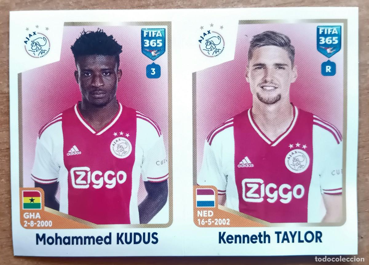 Cromos de f&uacute;tbol: Figurina Panini 2022-23 Cromo Fifa 365 2023 Kudus Taylor Ajax n 383