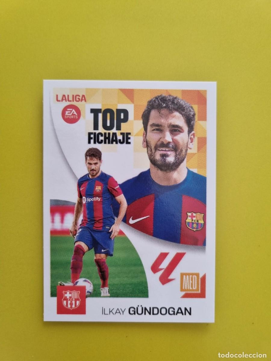 Figurine di Calcio: CROMO FTUBOL LIGA ESTE G&Uuml;NDOGAN FC BARCELONA N&ordm;67 TOP FICHAJES 23 24 2023 2024 AR826