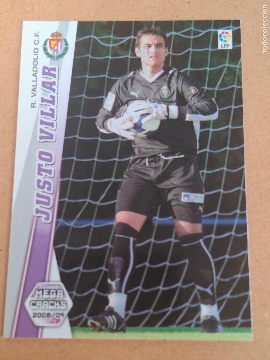 Figurine di Calcio: MEGACRACKS 2008 2009 08 09 - PANINI - 326 BIS JUSTO VILLAR - REAL VALLADOLID