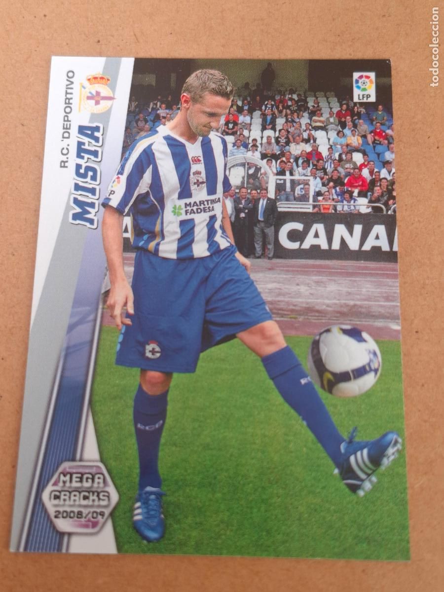 Cartes &agrave; collectionner de Football: MEGACRACKS 2008 2009 08 09 - PANINI - 108 BIS MISTA - R.C. DEPORTIVO