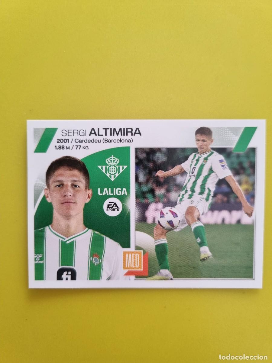 Cartes &agrave; collectionner de Football: CROMO FTUBOL LIGA ESTE ALTAMIRA REAL BETIS N&ordm;8 BIS COLOCA 23 24 2023 2024 AR826