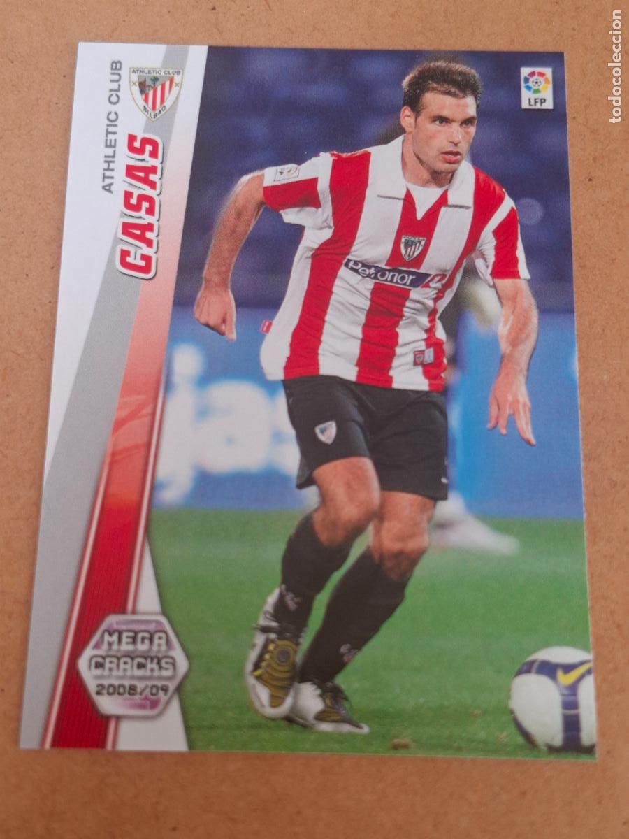 Football Stickers: MEGACRACKS 2008 2009 08 09 - PANINI - 26 BIS CASAS - ATHLETIC CLUB