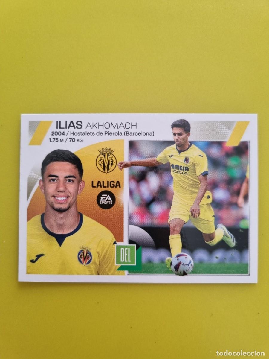 Cromos de f&uacute;tbol: CROMO FTUBOL LIGA ESTE ILIAS VILLARREAL N&ordm;16 BIS COLOCA 23 24 2023 2024 AR826
