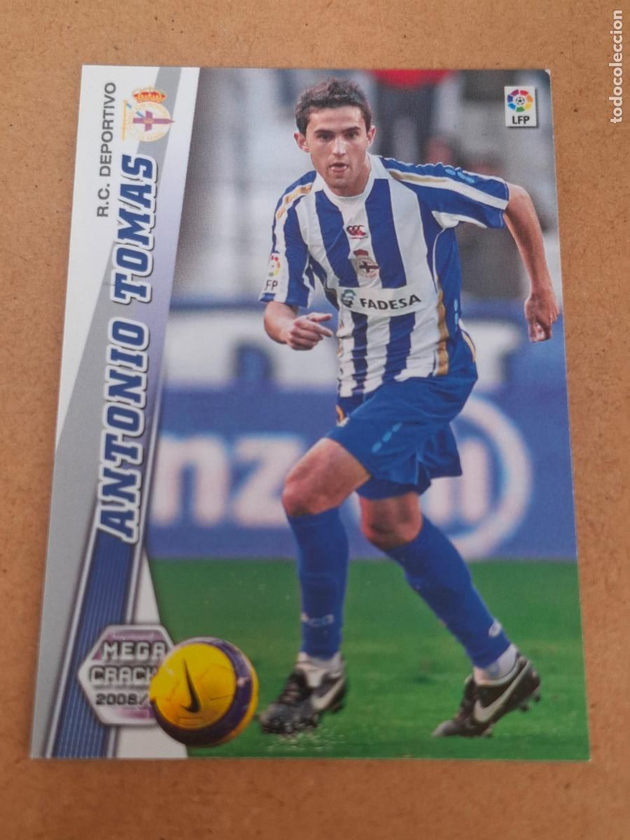 Cromos de f&uacute;tbol: MEGACRACKS 2008 2009 08 09 - PANINI - 103 BIS ANTONIO TOM&Aacute;S - R.C. DEPORTIVO