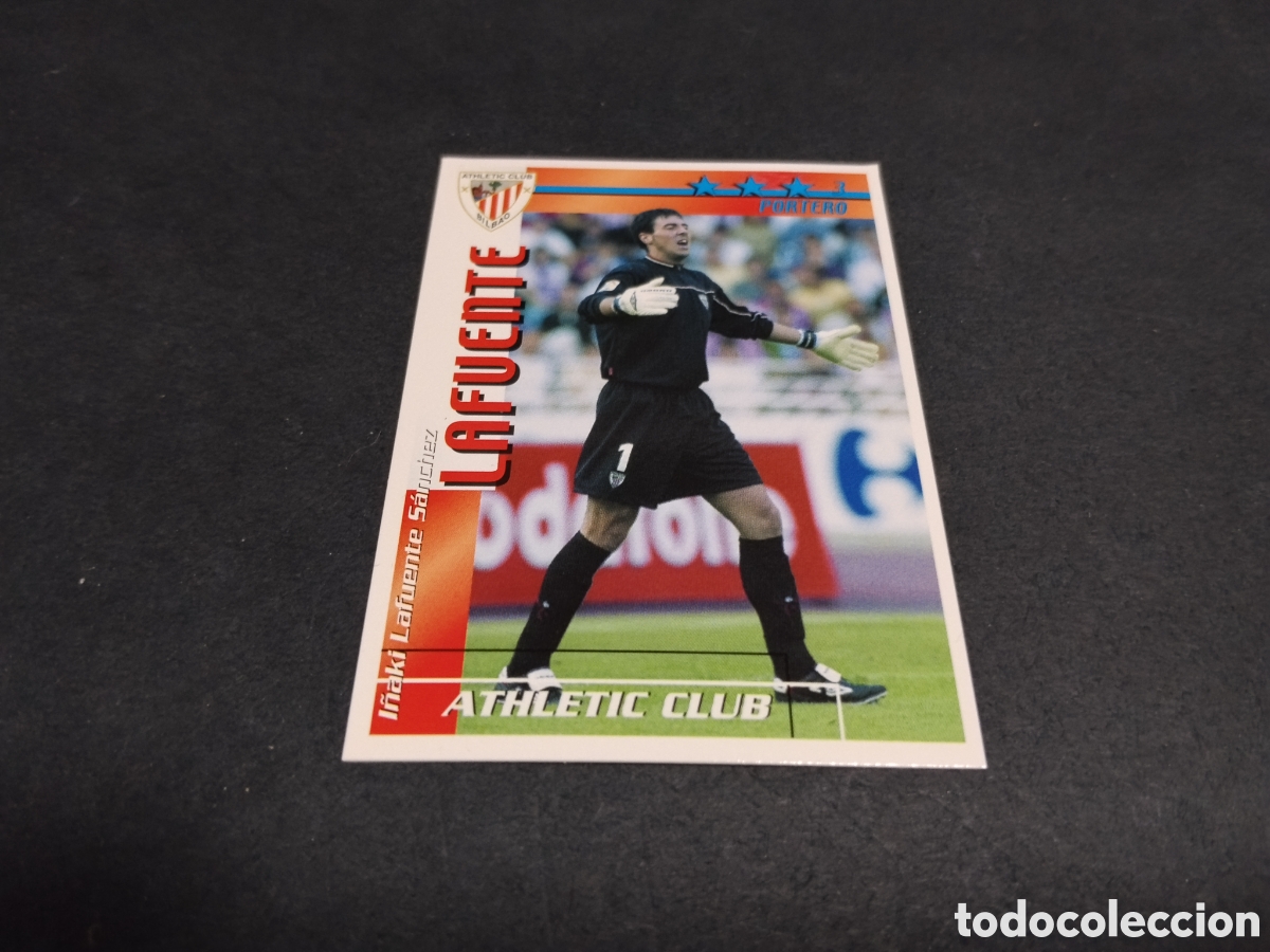 Cartes &agrave; collectionner de Football: Cromo futbol Athletic Club Bilbao, Lafuente 2002-03