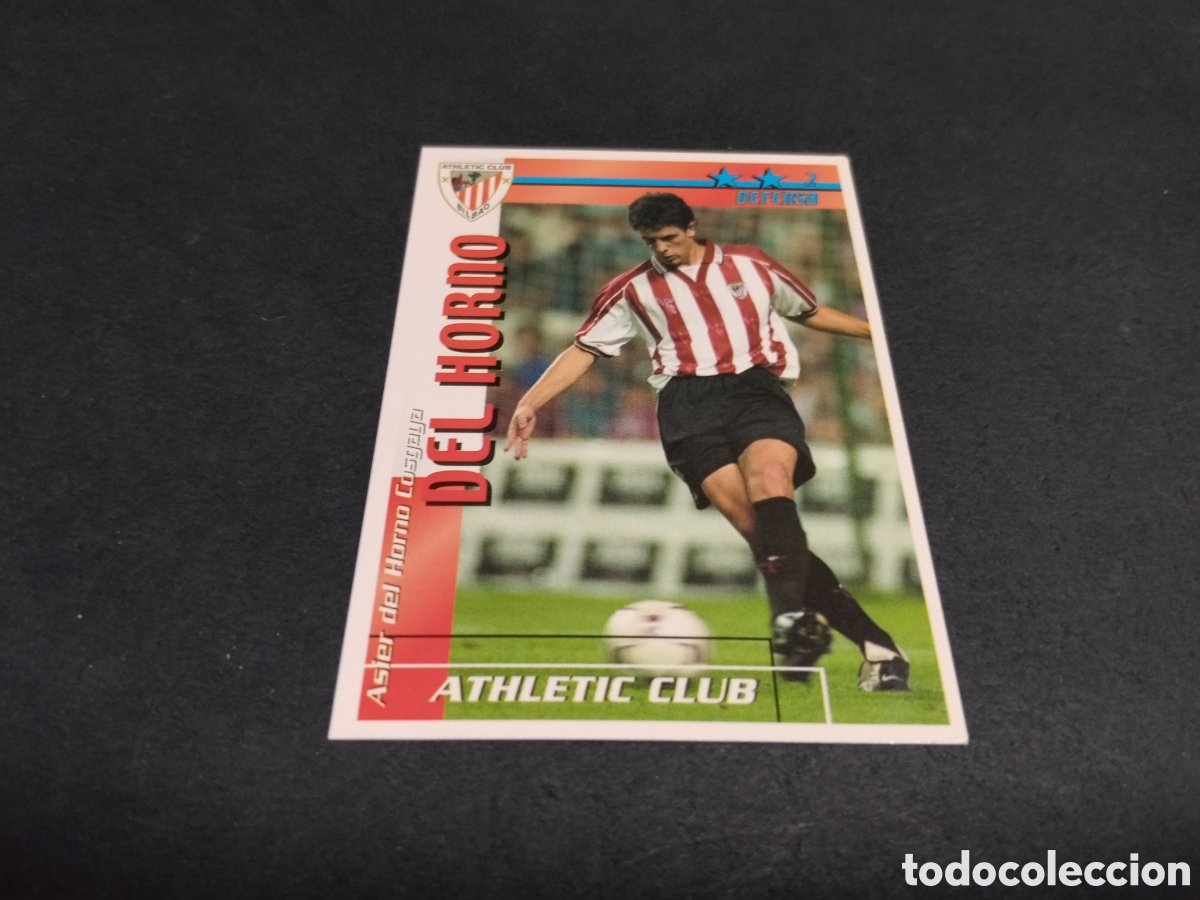 Cromos de f&uacute;tbol: Cromo futbol Athletic Club Bilbao,Del Horno 2002-03