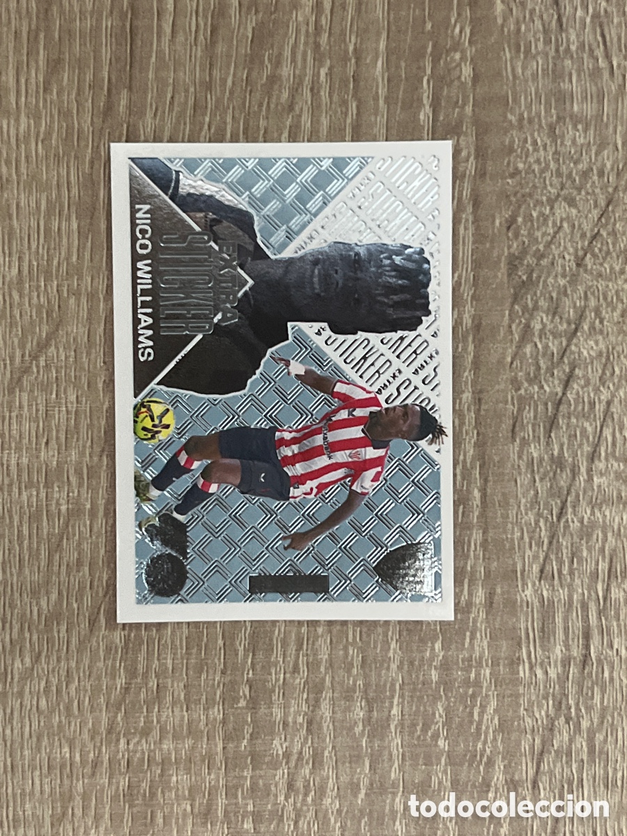 Cromos de f&uacute;tbol: Nico Williams extra sticker