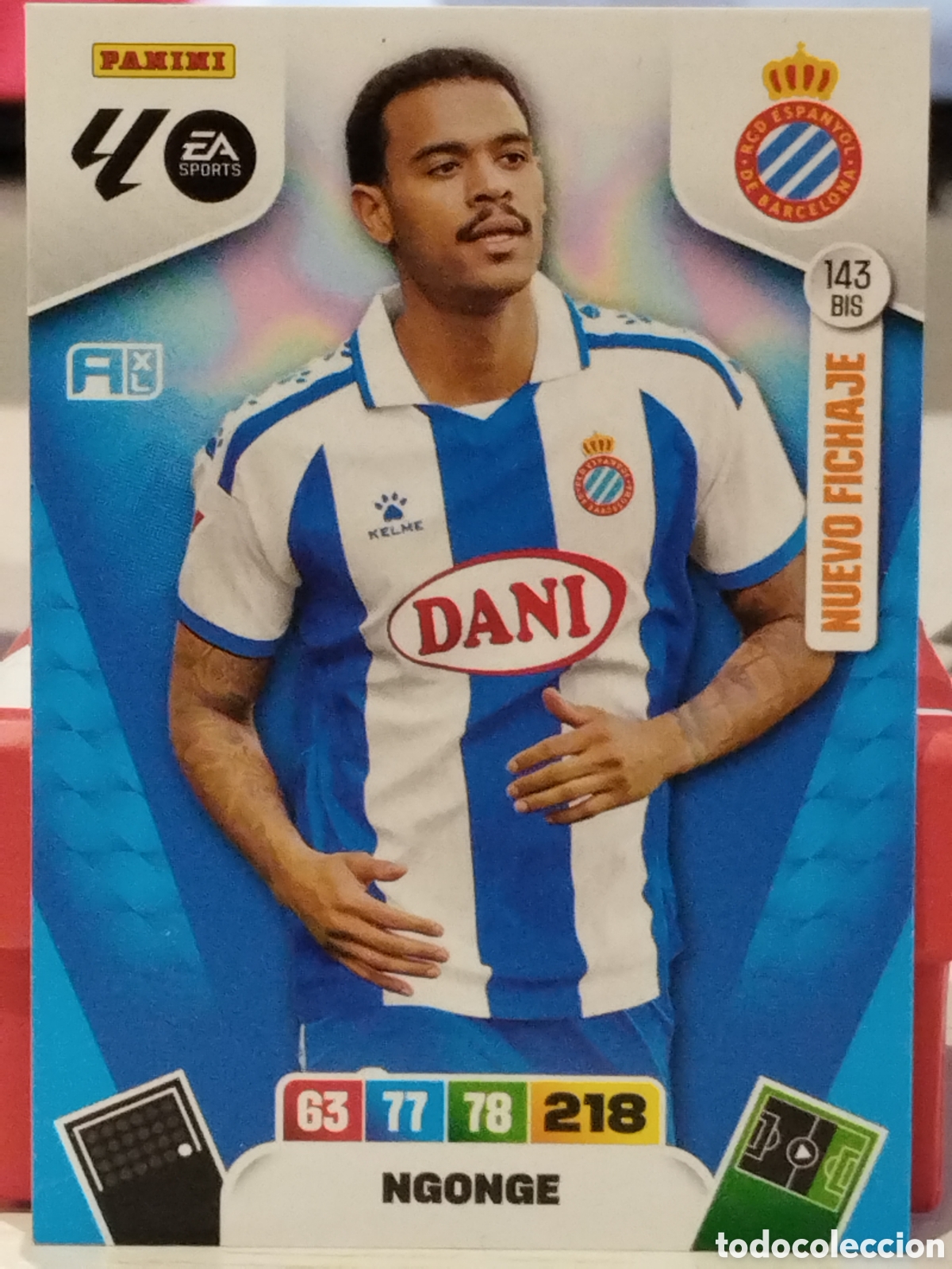 Cromos de f&uacute;tbol: 143bis NGONGE ESPA&Ntilde;OL ADRENALYN 2025 2026 PANINI 25 26