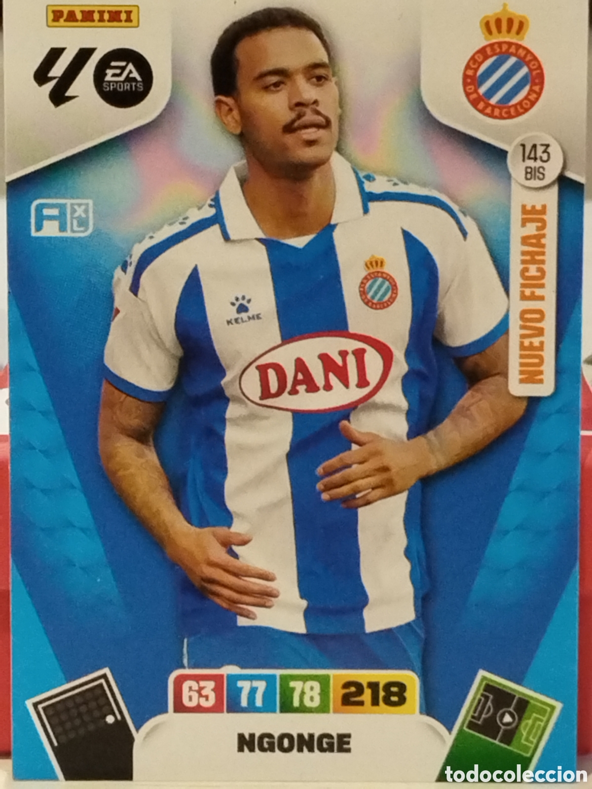 Cromos de f&uacute;tbol: 143bis NGONGE ESPA&Ntilde;OL ADRENALYN 2025 2026 PANINI 25 26