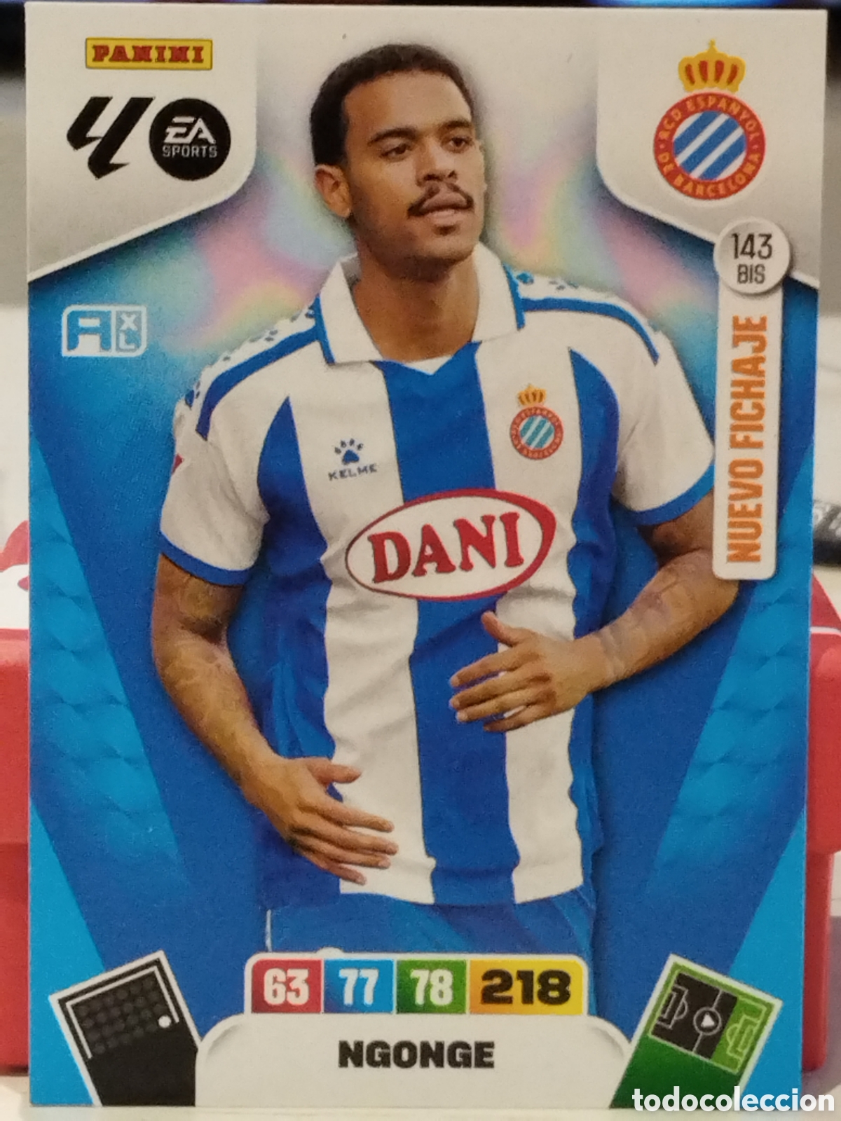 Cromos de f&uacute;tbol: 143bis NGONGE ESPA&Ntilde;OL ADRENALYN 2025 2026 PANINI 25 26