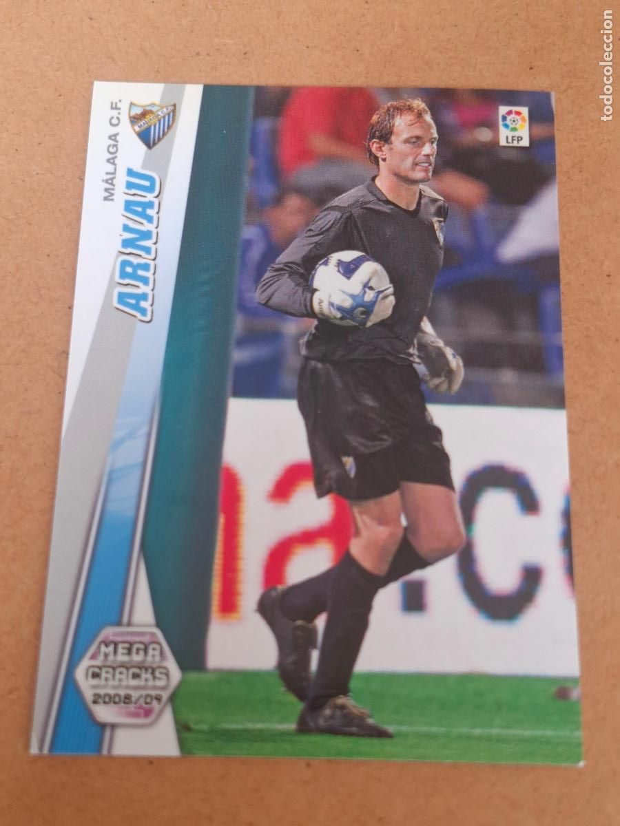 Cromos de f&uacute;tbol: MEGACRACKS 2008 2009 08 09 - PANINI - 164 BIS ARNAU - M&Aacute;LAGA CF