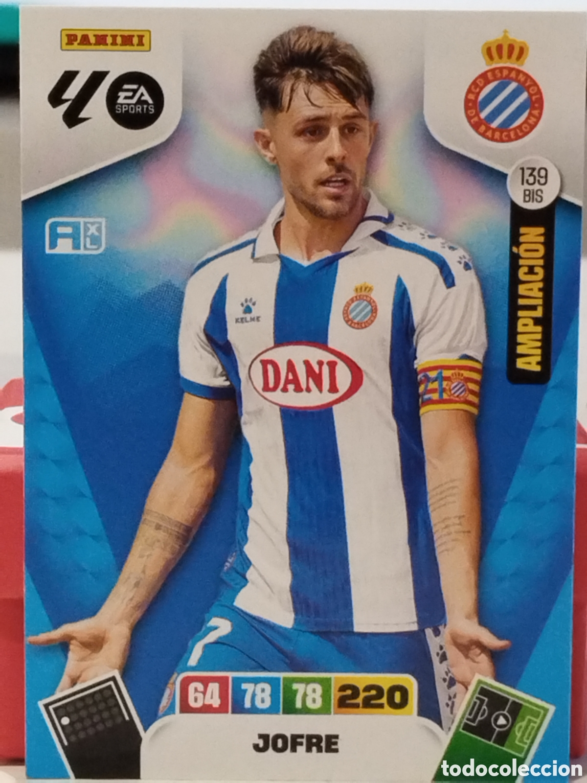 Cromos de f&uacute;tbol: 139bis JOFFRE ESPA&Ntilde;OL ADRENALYN 2025 2026 PANINI 25 26