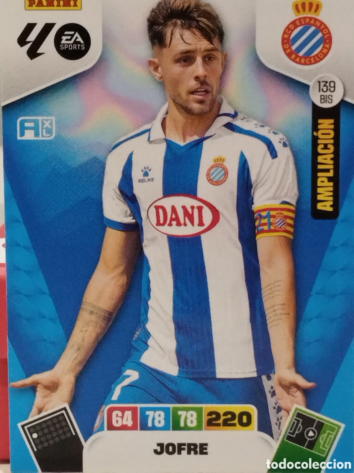 Cartes &agrave; collectionner de Football: 139bis JOFFRE ESPA&Ntilde;OL ADRENALYN 2025 2026 PANINI 25 26