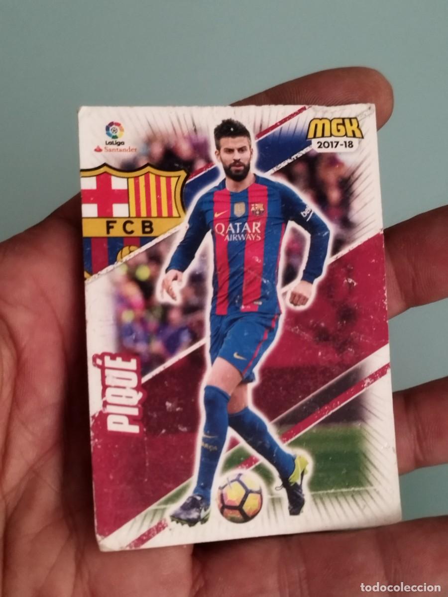 Cromos de Futebol: Cromo MGK 2017/2018 17 18 PANINI - FC BARCELONA - PIQU&Eacute; 86. Ver fotos, para ver estado.