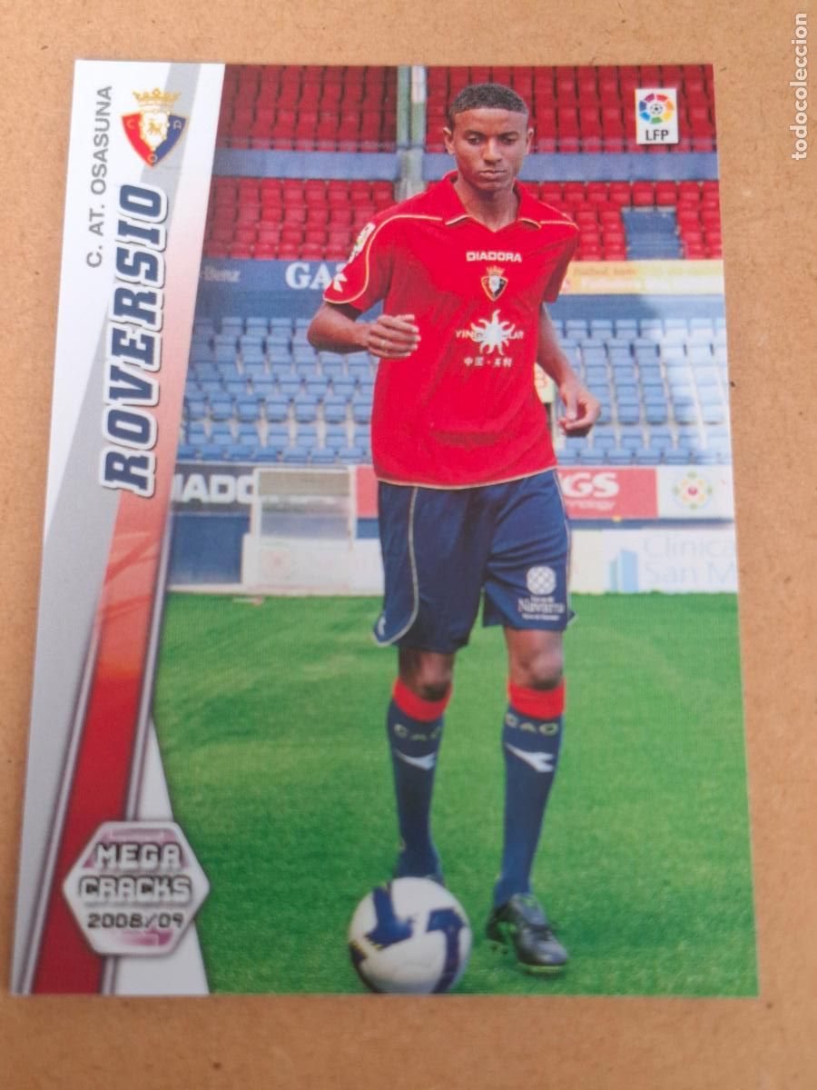 Cromos de f&uacute;tbol: MEGACRACKS 2008 2009 08 09 - PANINI - 220 BIS ROBERSIO - AT. OSASUNA