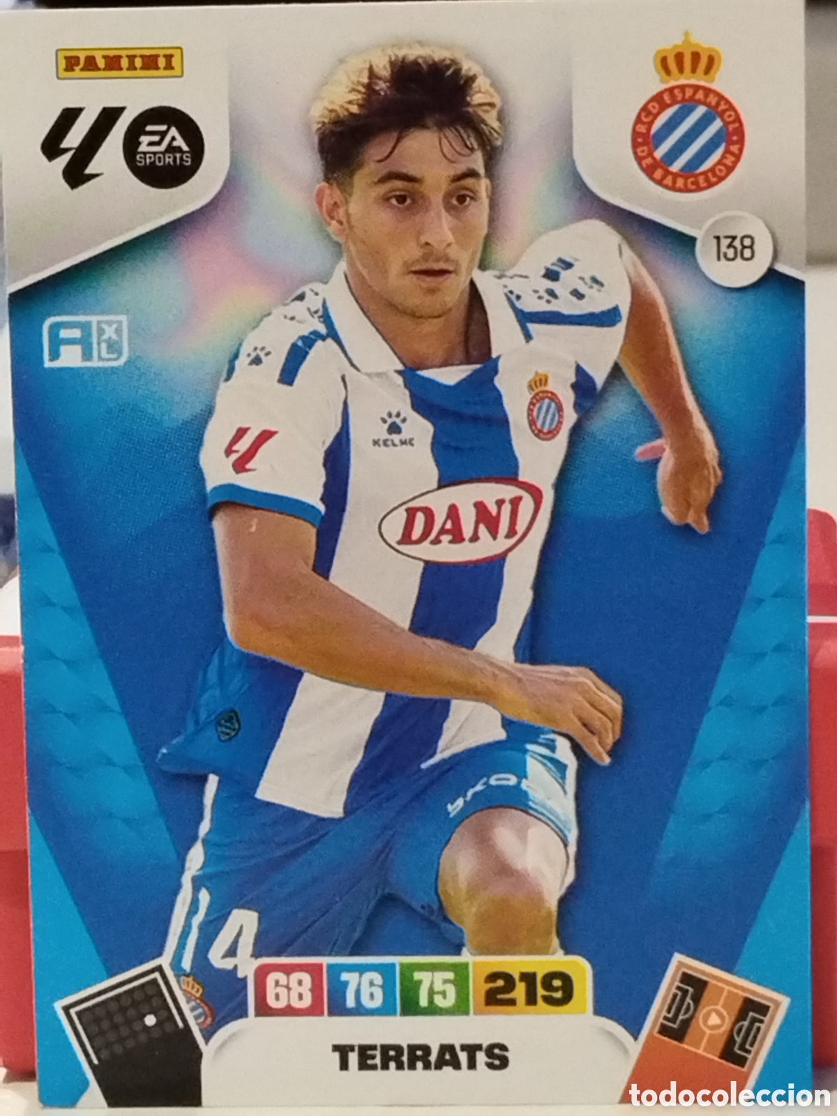 Cromos de f&uacute;tbol: 138 TERRATS ESPA&Ntilde;OL ADRENALYN 2025 2026 PANINI 25 26