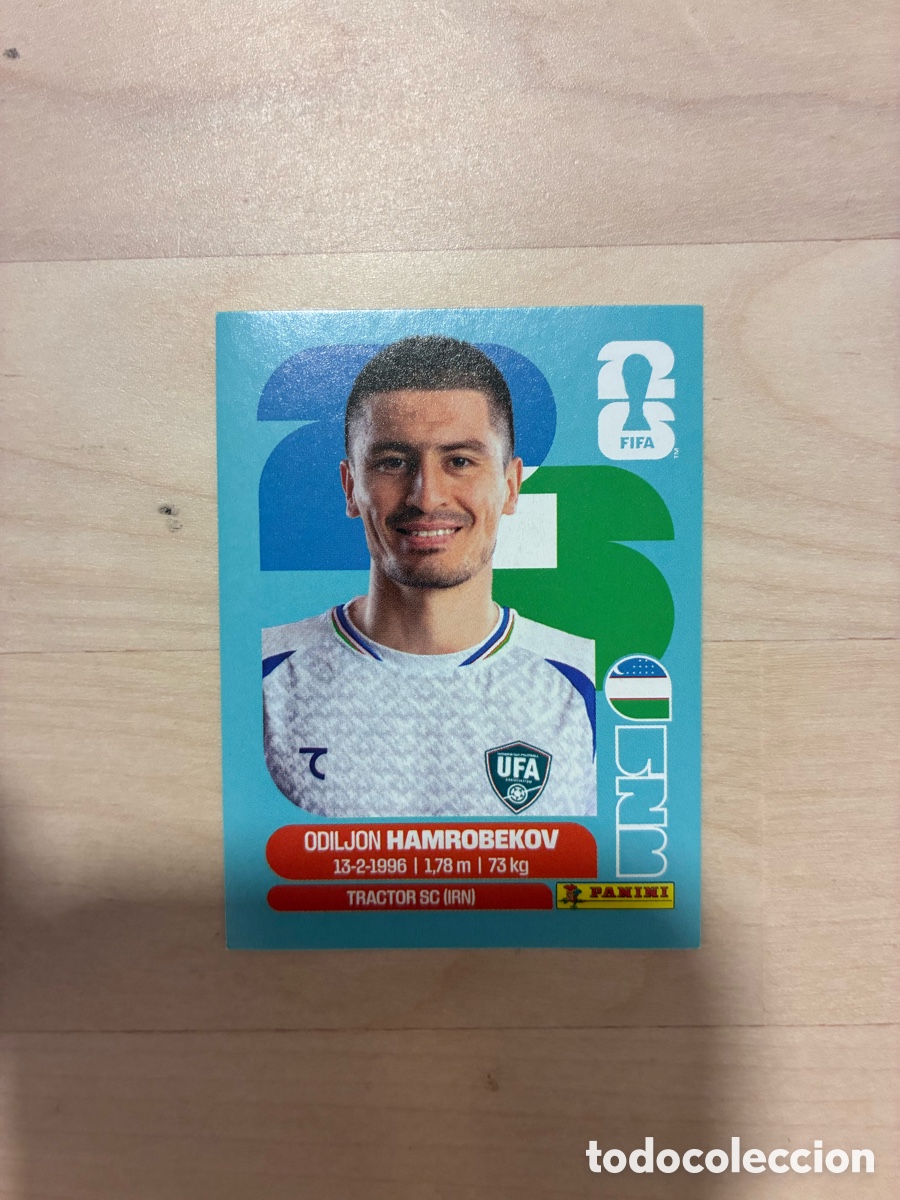 Cromos de f&uacute;tbol: Cromos Panini Mundial 2026 - UZB 10