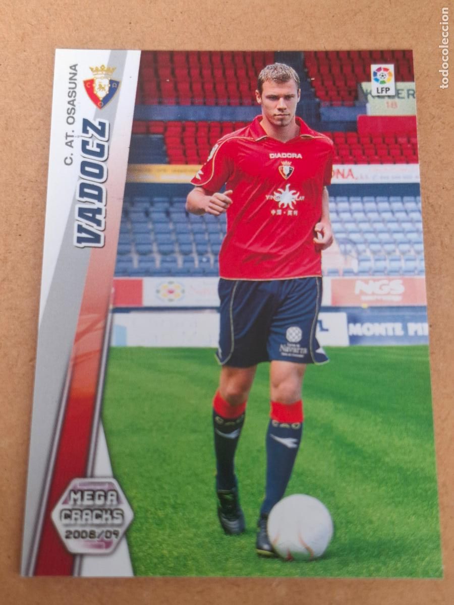 Cromos de f&uacute;tbol: MEGACRACKS 2008 2009 08 09 - PANINI - 230 BIS VADOCZ - AT. OSASUNA