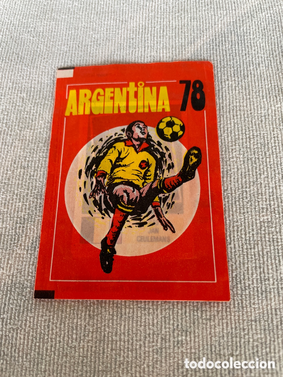 Cromos de f&uacute;tbol: SOBRE DE CROMOS SIN ABRIR ARGENTINA 78