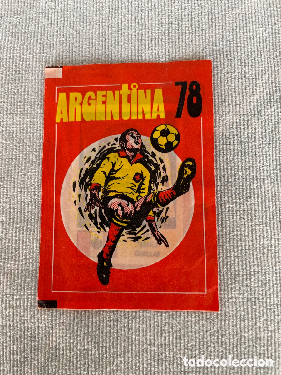 Cromos de f&uacute;tbol: SoSOBRE DE CROMOS SIN ABRIR ARGENTINA 78
