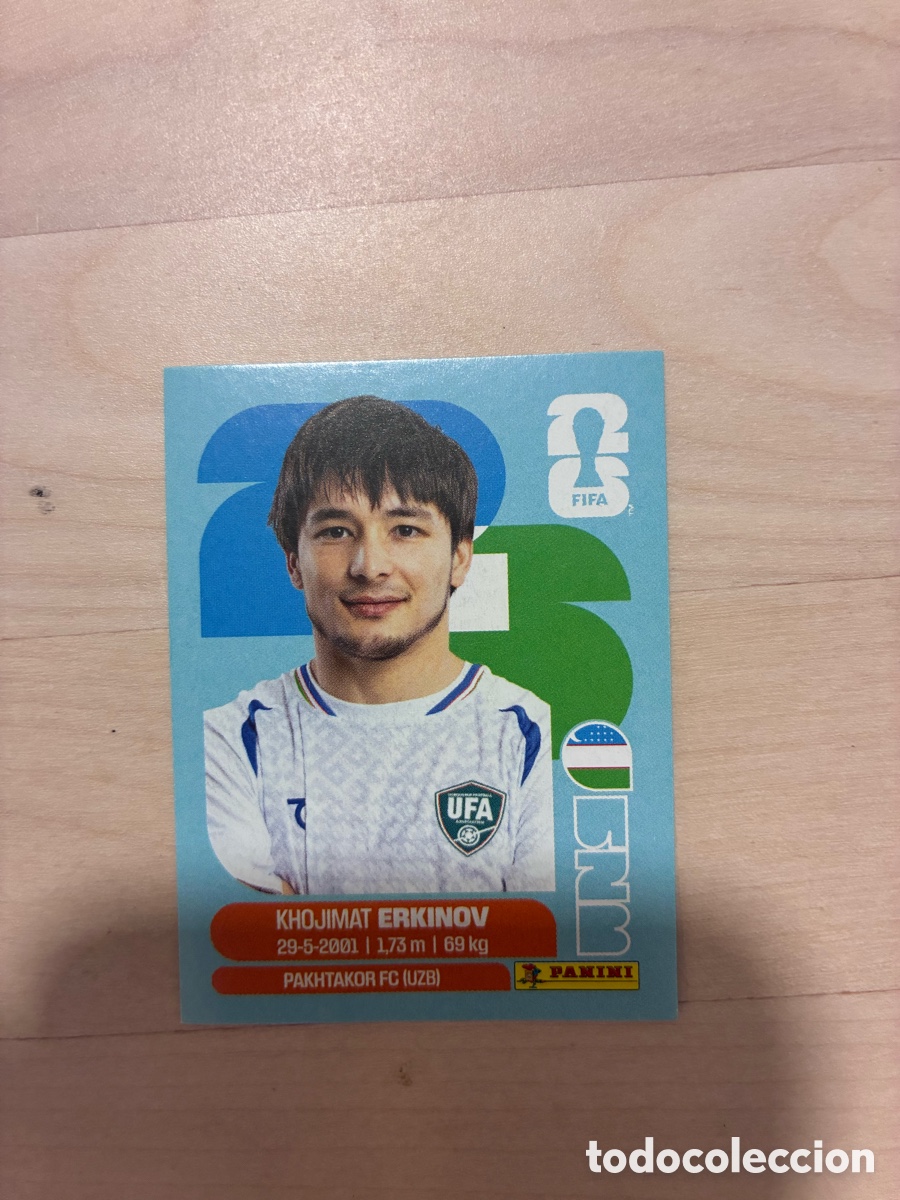 Cromos de f&uacute;tbol: Cromos Panini Mundial 2026 - UZB 15