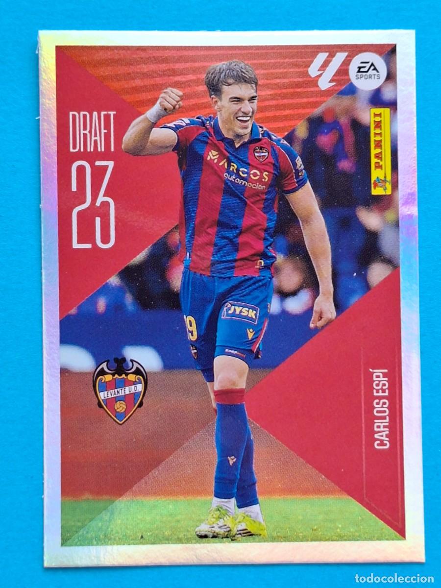 Cromos de f&uacute;tbol: Draft 23 #4 CARLOS ESP&Iacute; (Levante) - PANINI Liga ESTE 2026-27 Sticker