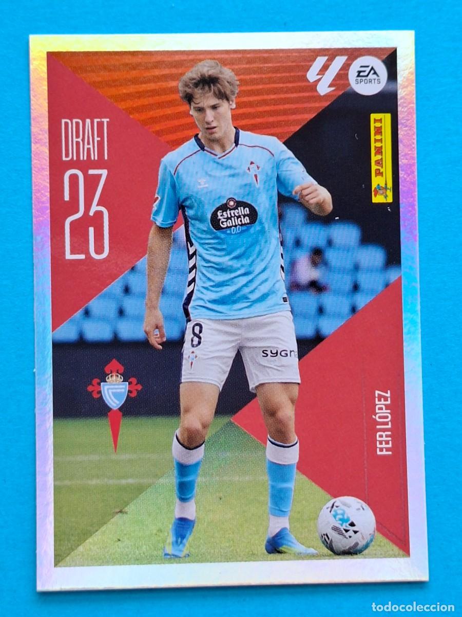 Cromos de f&uacute;tbol: Draft 23 #7 FER L&Oacute;PEZ (Celta) - PANINI Liga ESTE 2026-27 Sticker