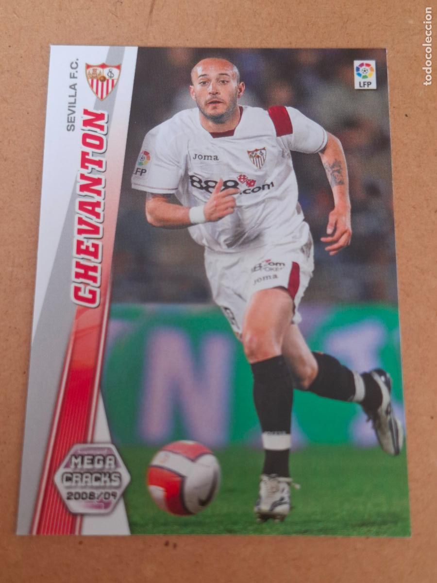 Cromos de f&uacute;tbol: MEGACRACKS 2008 2009 08 09 - PANINI - 288 BIS CHEVANTON - SEVILLA FC