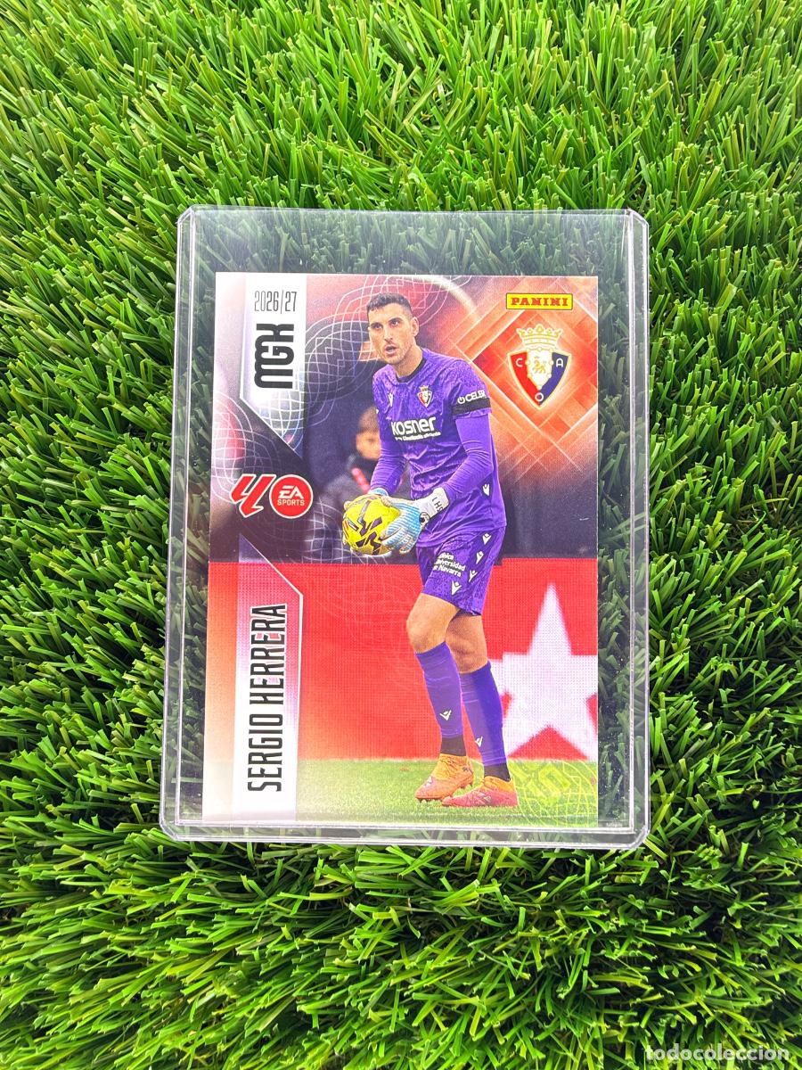 Cromos de f&uacute;tbol: N&ordm; 254 Sergio Herrera CA Osasuna Megacracks 26 27