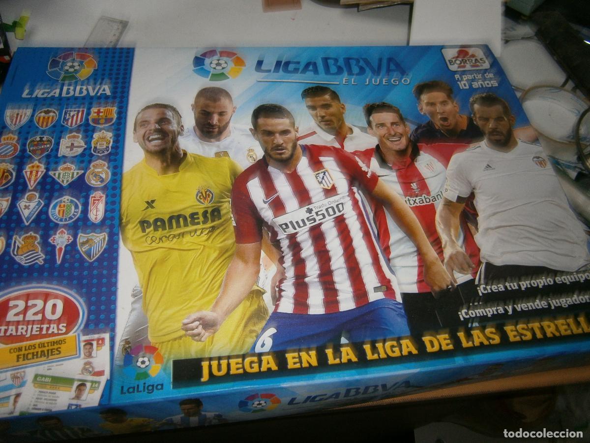 Cromos de f&uacute;tbol: ANTIGUO JUEGO DE MESA - LIGA BBVA