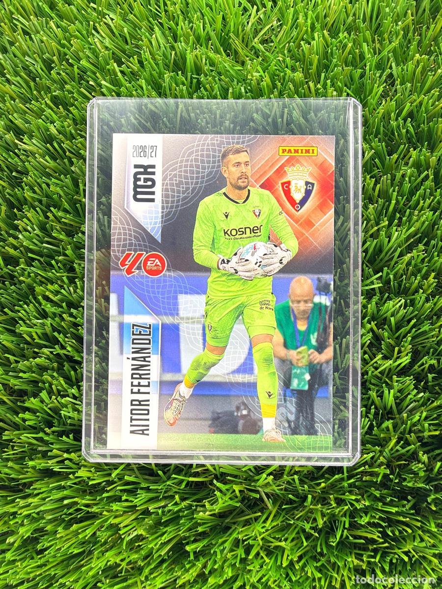 Cromos de f&uacute;tbol: N&ordm; 255 Aitor Fern&aacute;ndez CA Osasuna Megacracks 26 27