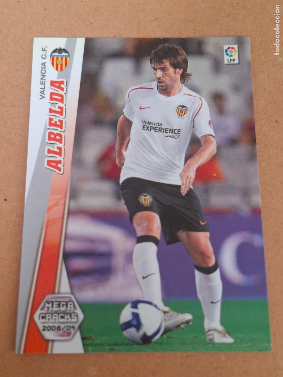 Cromos de f&uacute;tbol: MEGACRACKS 2008 2009 08 09 - PANINI - 317 BIS ALBELDA - VALENCIA CF