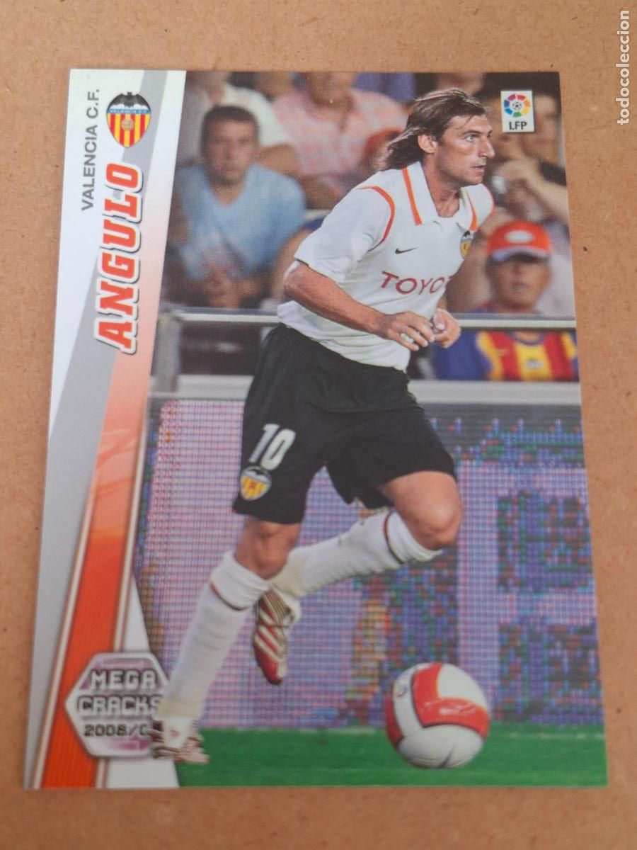 Cromos de f&uacute;tbol: MEGACRACKS 2008 2009 08 09 - PANINI - 322 BIS &Aacute;NGULO - VALENCIA CF