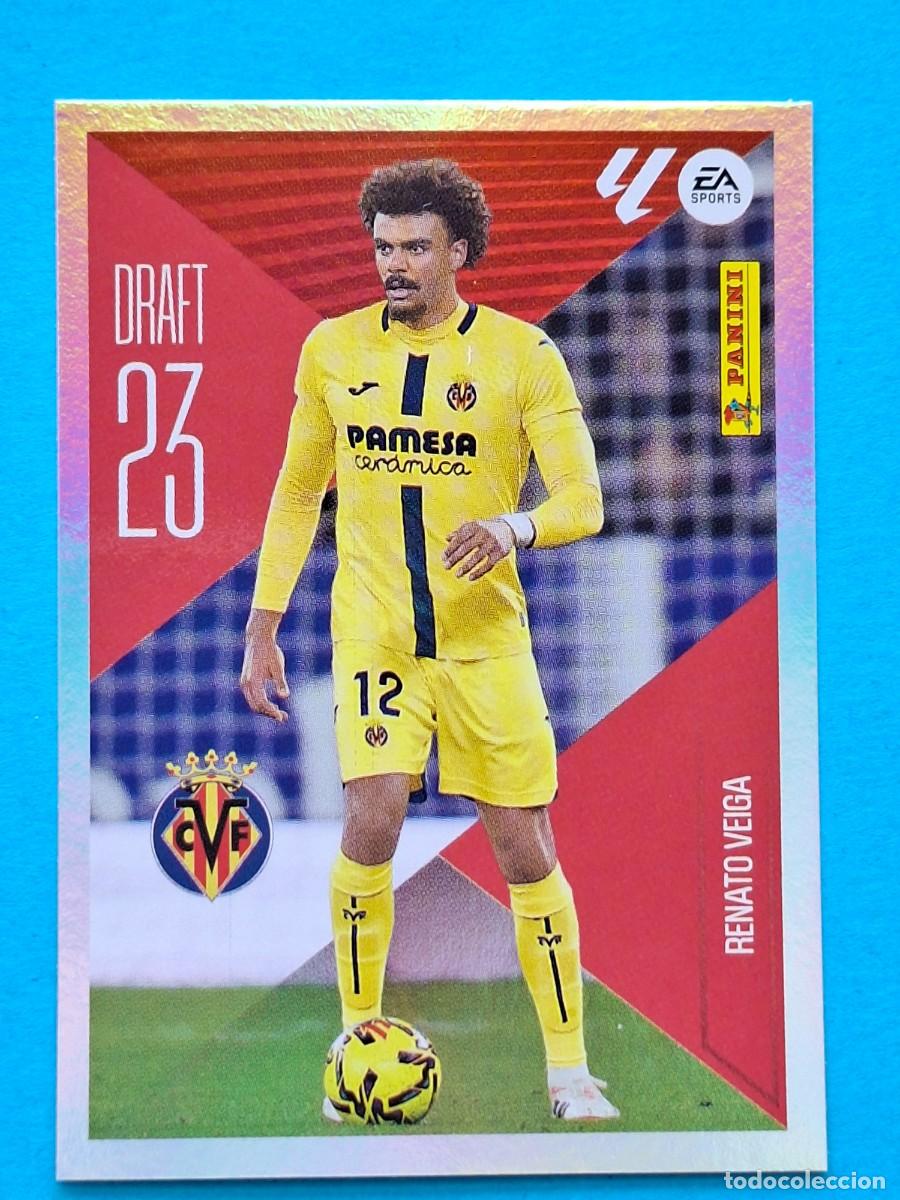 Cromos de f&uacute;tbol: Draft 23 #20 RENATO VEIGA (Villarreal) - PANINI Liga ESTE 2026-27 Sticker