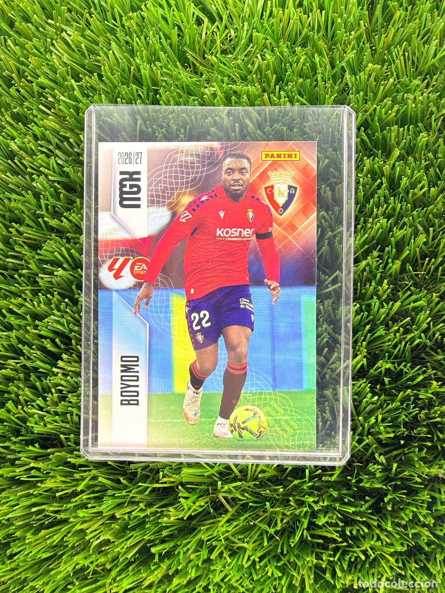 Cromos de f&uacute;tbol: N&ordm; 257 Boyomo CA Osasuna Megacracks 26 27