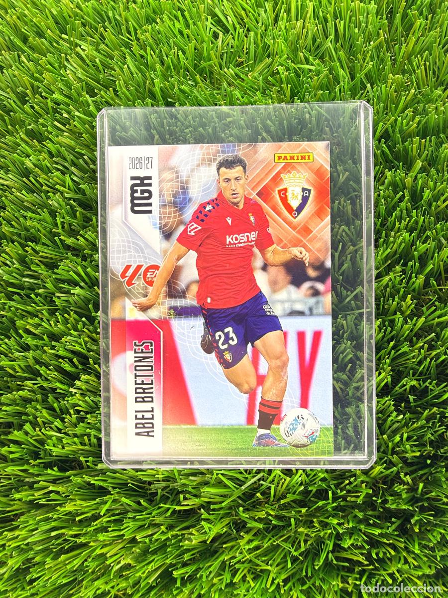 Cromos de f&uacute;tbol: N&ordm; 260 Abel Bretones CA Osasuna Megacracks 26 27